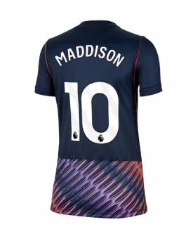 Tottenham Hotspur James Maddison #10 Maglia Gara Trasferta Repliche 2026-27 Donna Maniche Corte